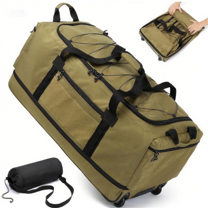 Erittäin suuri rullaava kassi